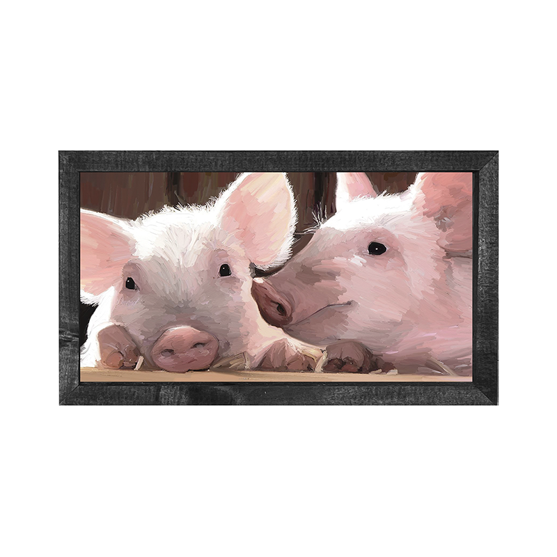 Two pigs