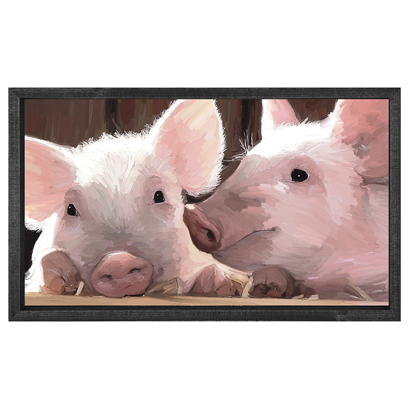 Two pigs