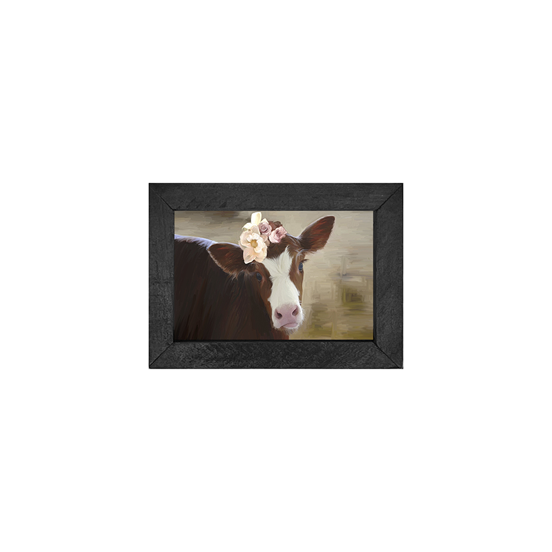 Baby Cow w Flowers