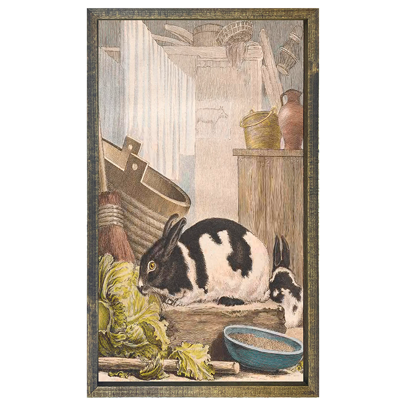 Vintage-dutch bunny