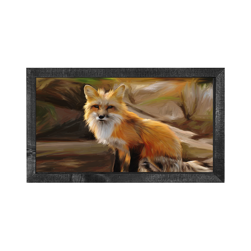 Sitting Fox