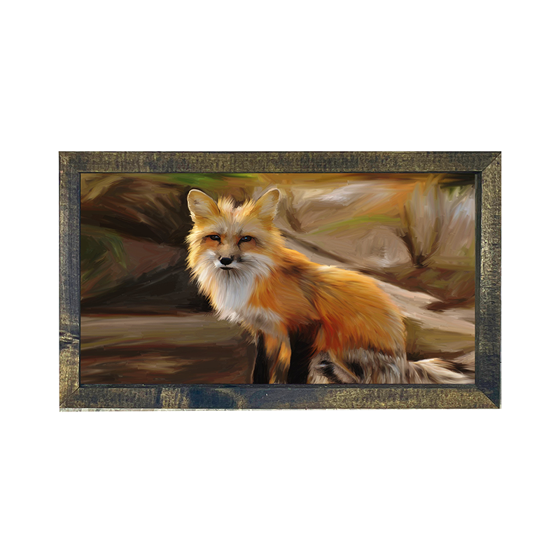 Sitting Fox