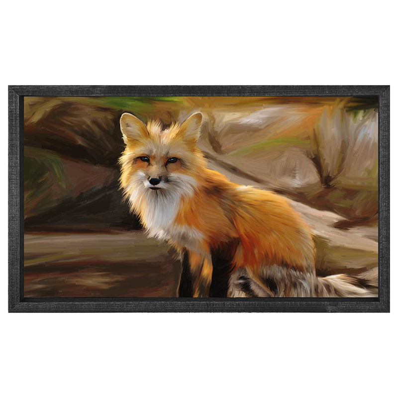 Sitting Fox