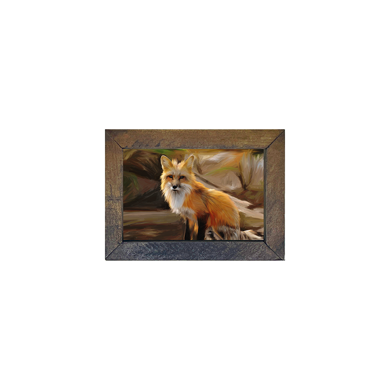 Sitting Fox
