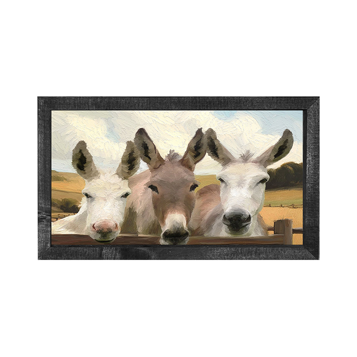 Donkey Friends - Horizontal Frame