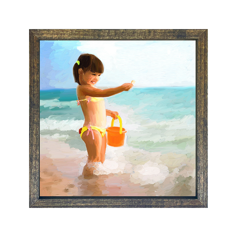 Little Girl on the beach