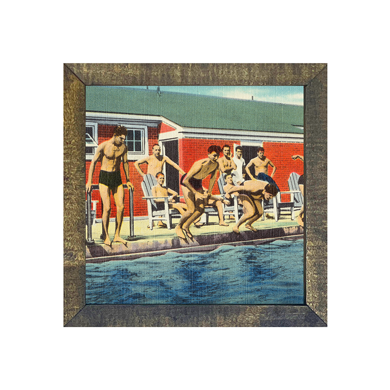 vintage Swim team
