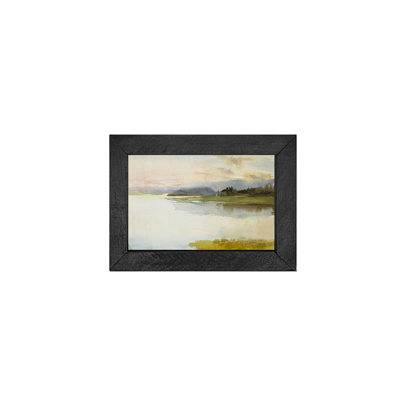Vintage Quiet Lake Shore