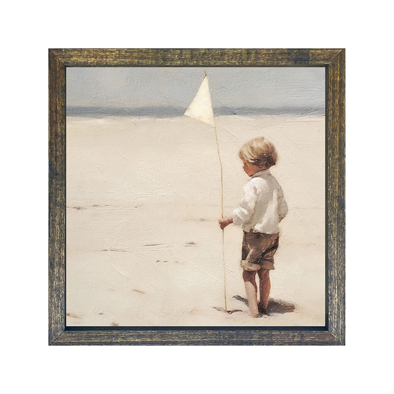 Boy on beach