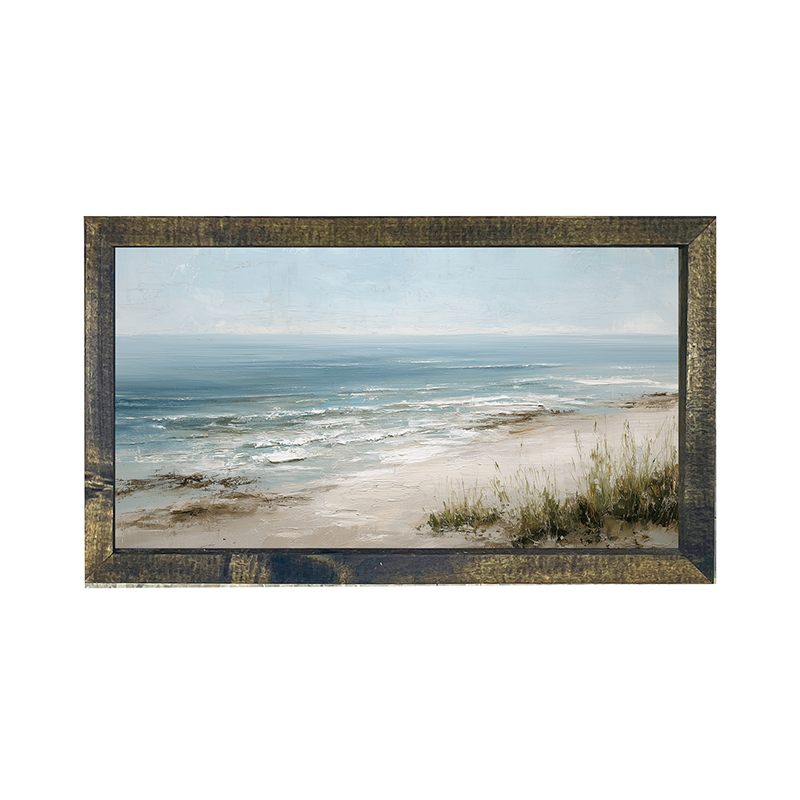 Coastal Island - Beach - Horizontal Frame