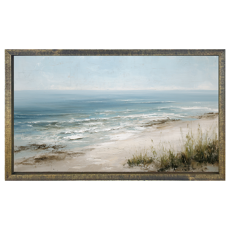 Coastal Island - Beach - Horizontal Frame