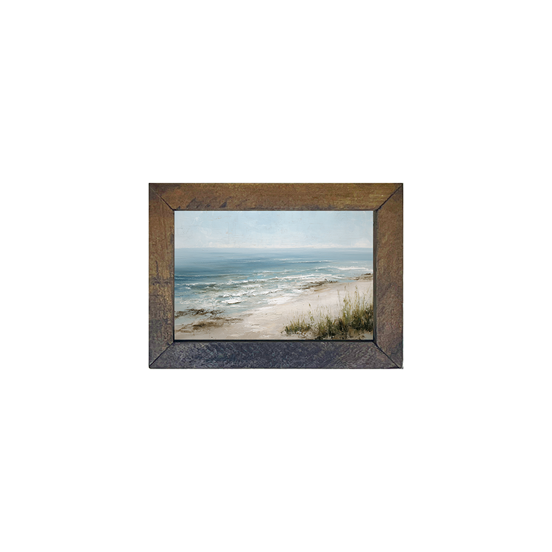 Coastal Island - Beach - Horizontal Frame