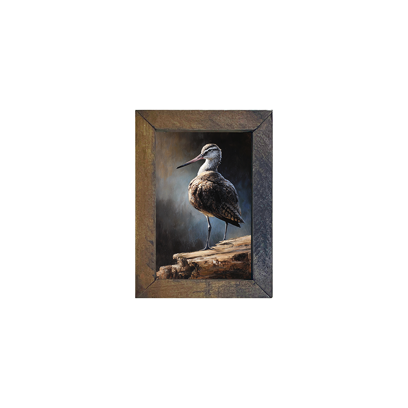 Beach Bird - Sandpiper - Vertical Frame