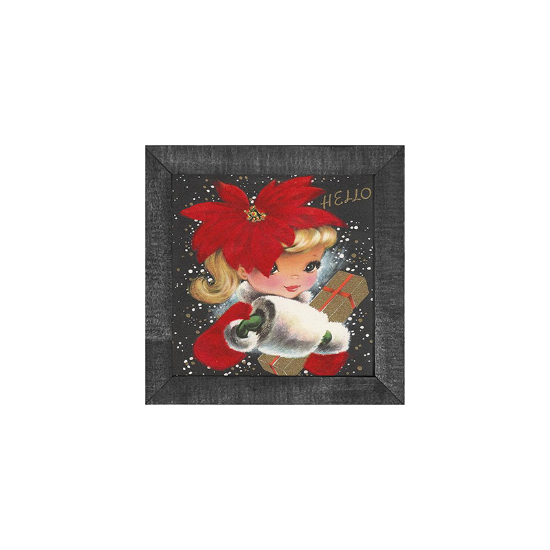 Poinsettia Girl