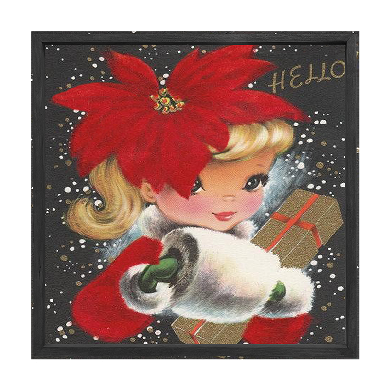 Poinsettia Girl