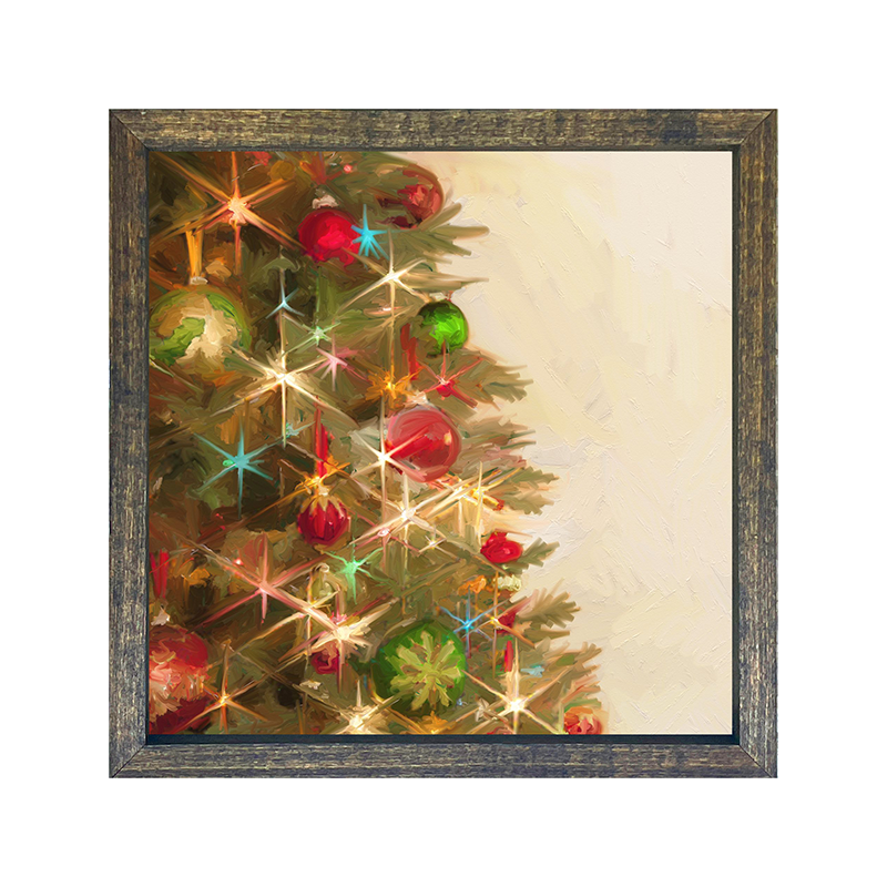 Lighted Christmas Tree