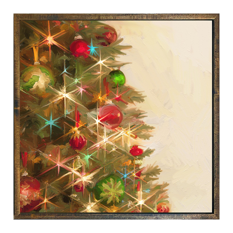 Lighted Christmas Tree