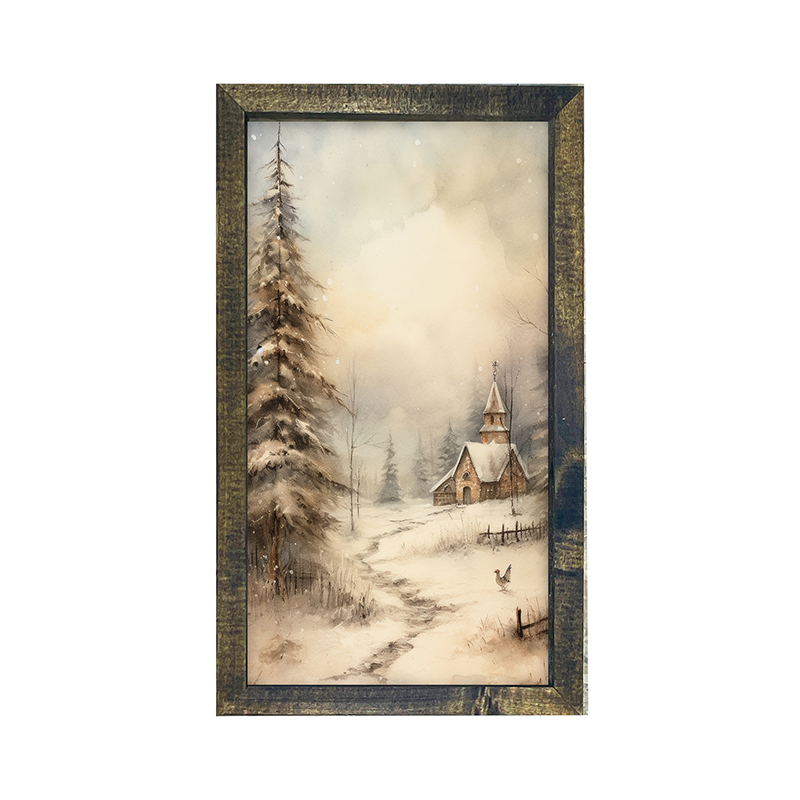 Serene winter view