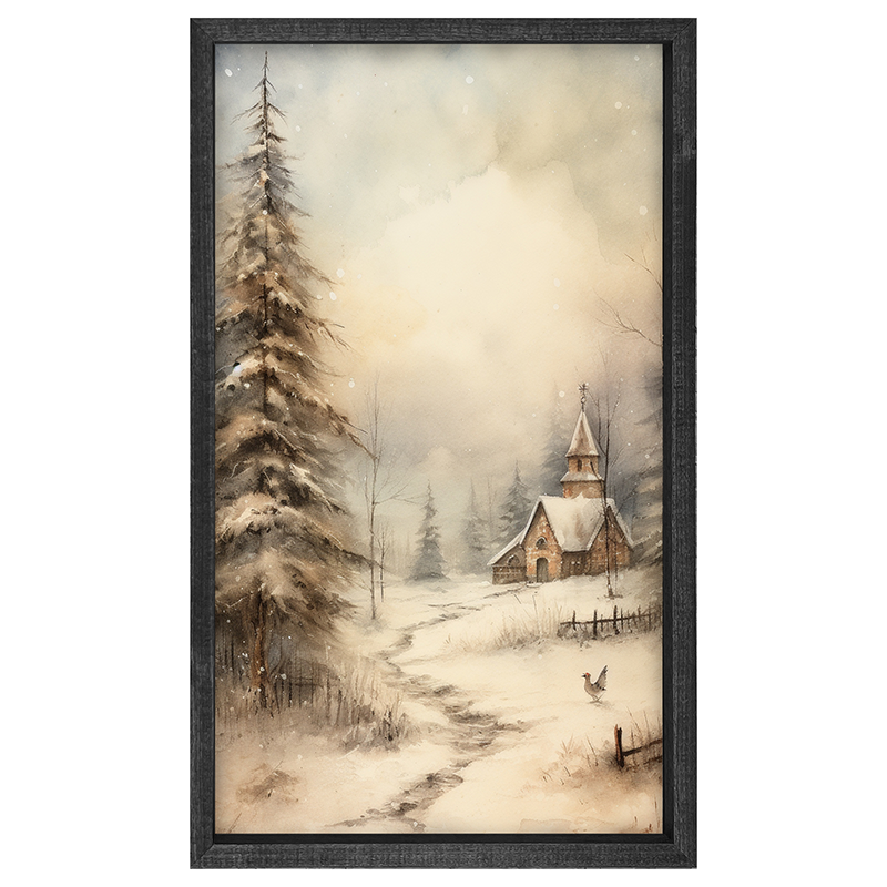 Serene winter view