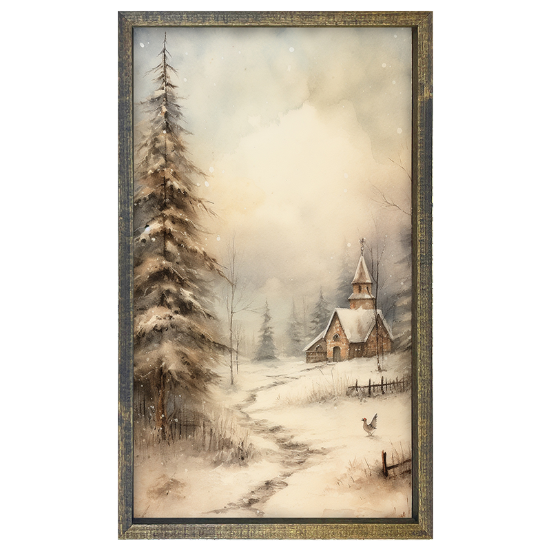 Serene winter view
