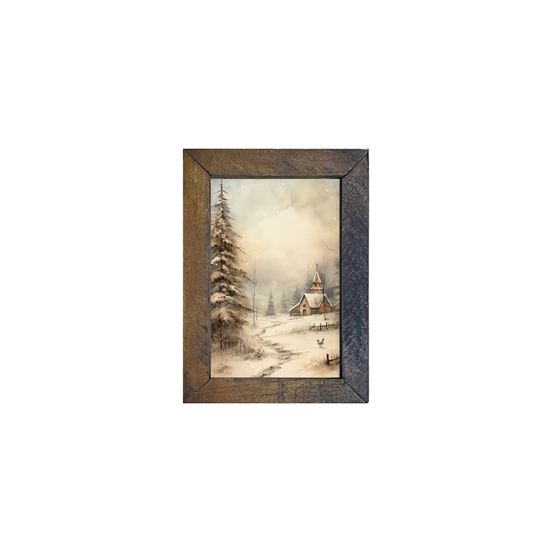 Serene winter view