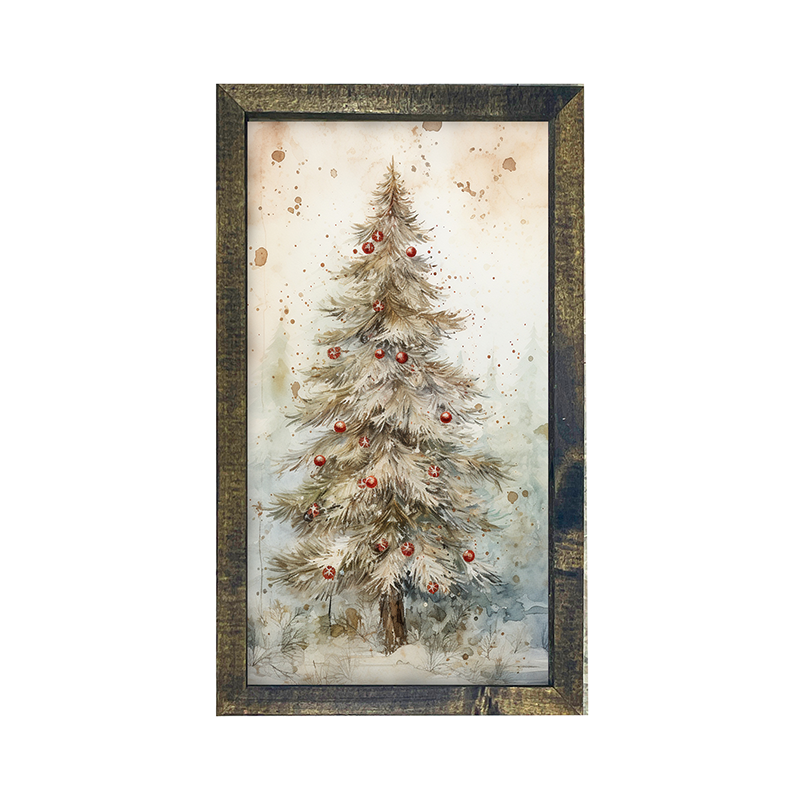 Vintage Christmas tree