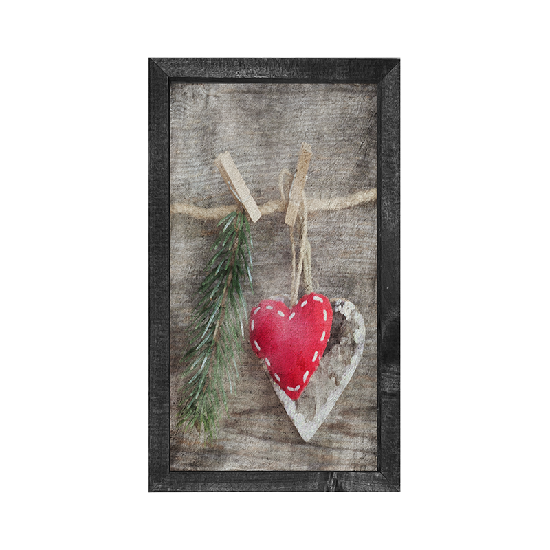 Winter hearts - Vertical