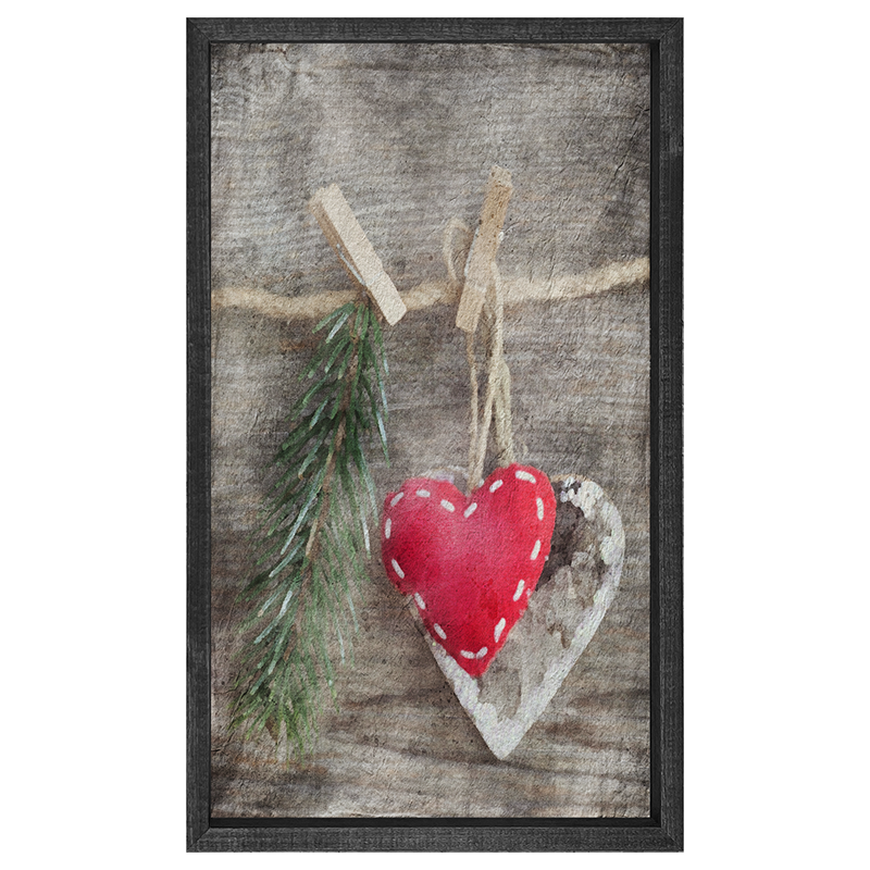 Winter hearts - Vertical
