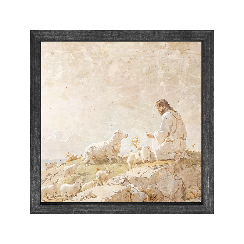 Jesus and his Flock