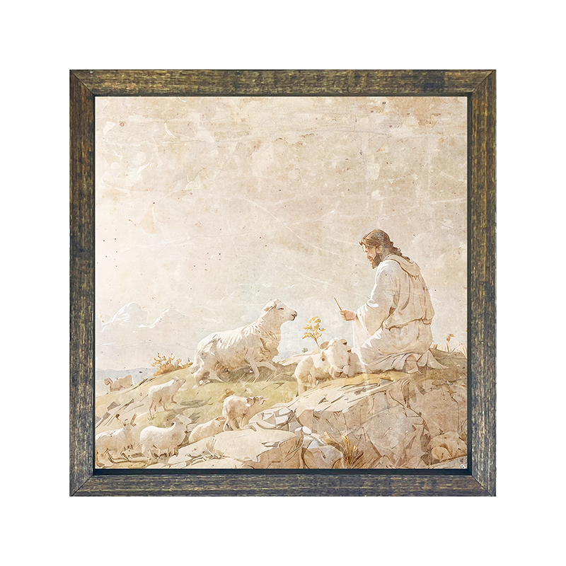 Jesus and his Flock