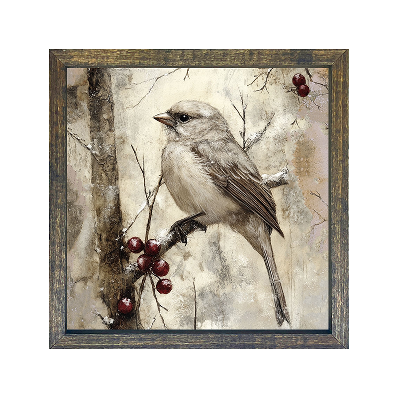 Bird with Berries