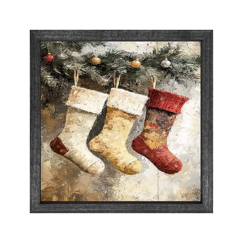 Stockings with Ornaments
