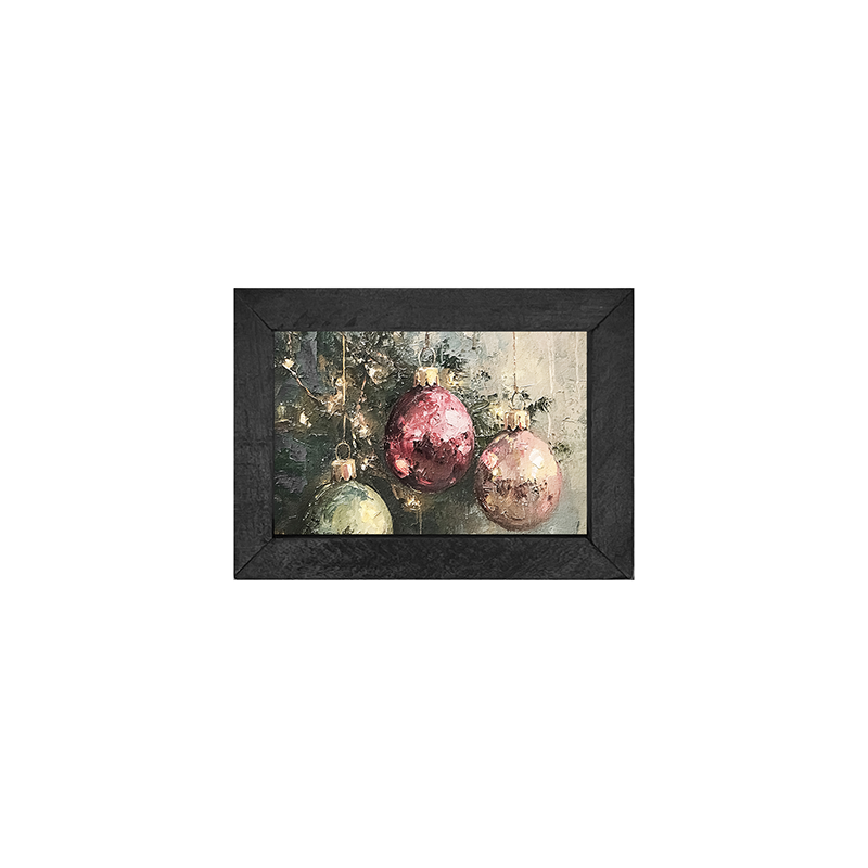 Ornaments on a Tree - Horizontal Frame