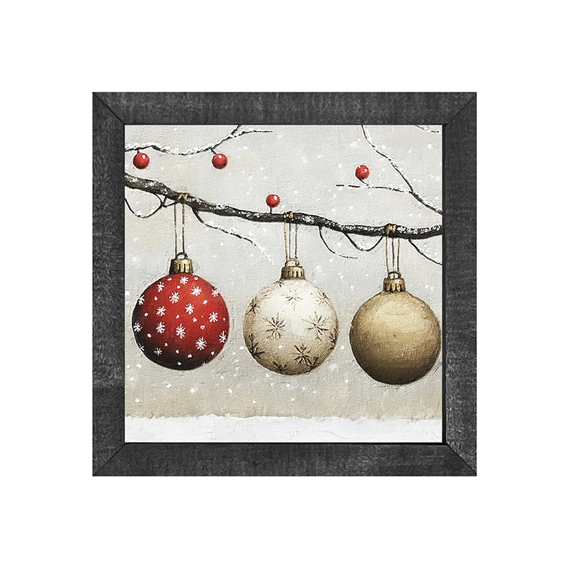 Snowy Ornaments