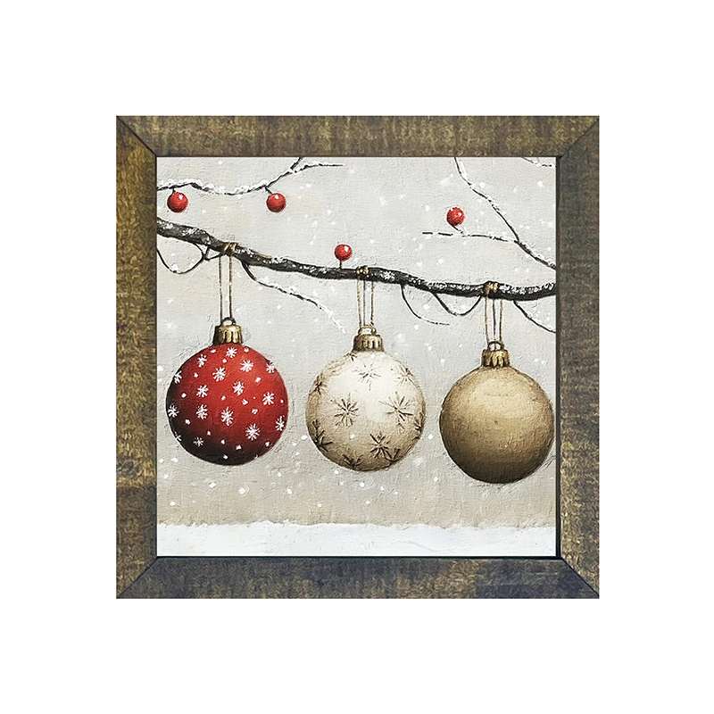 Snowy Ornaments