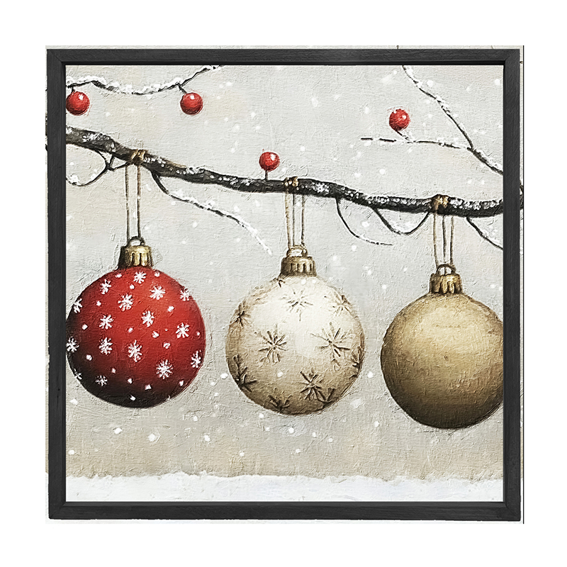 Snowy Ornaments