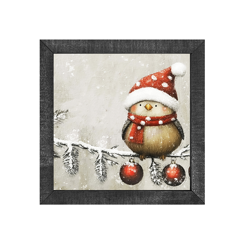 Christmas bird with Ornaments