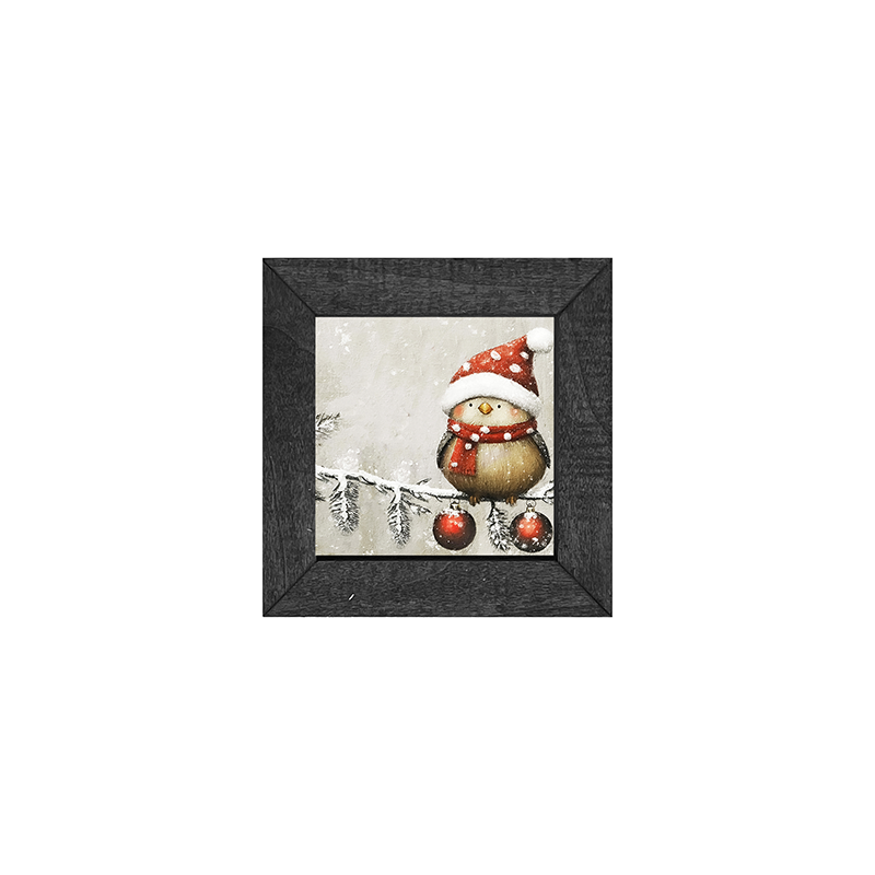 Christmas bird with Ornaments