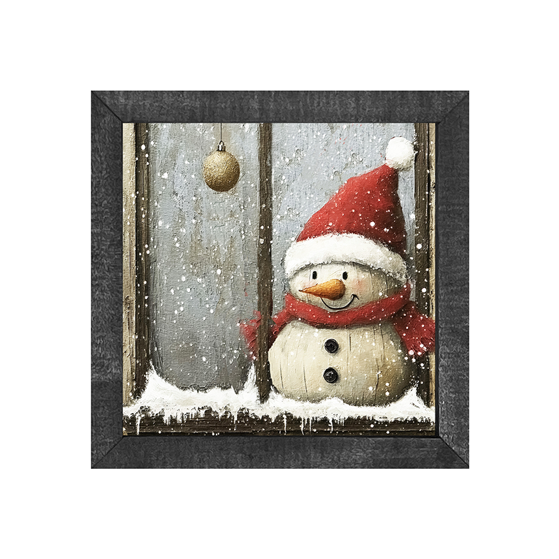 Snowman with Ornaments