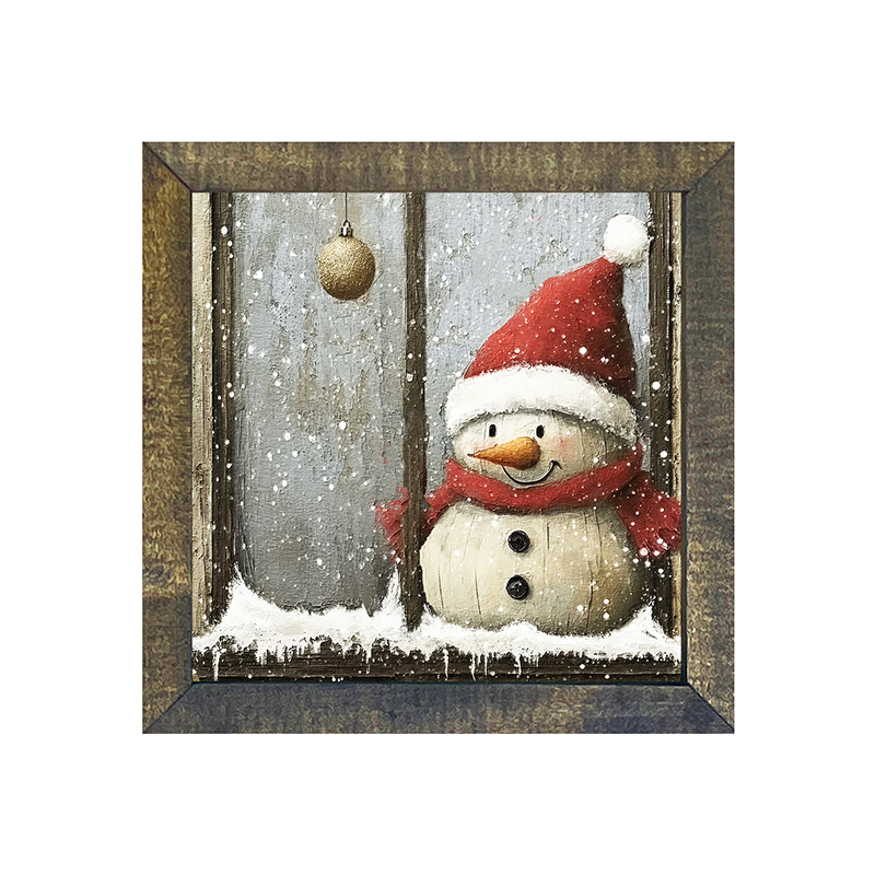 Snowman with Ornaments