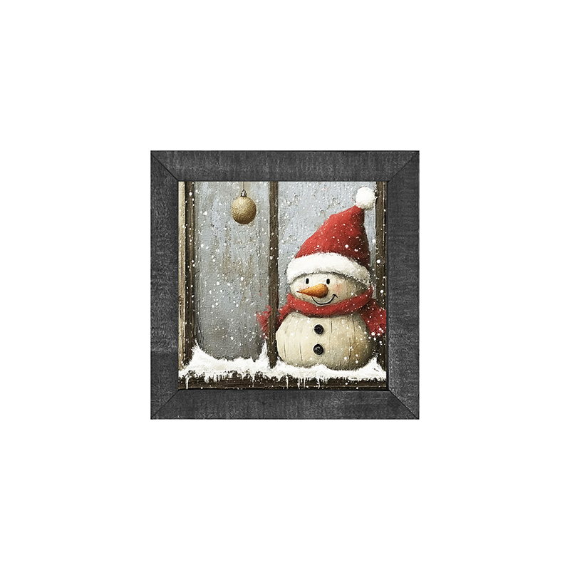 Snowman with Ornaments