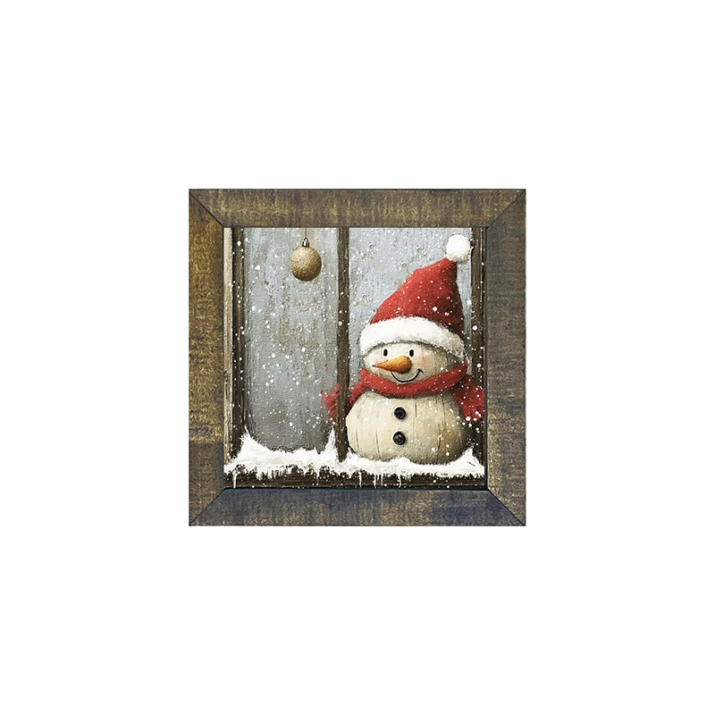 Snowman with Ornaments
