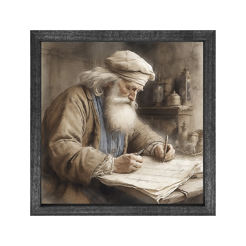 Santa Checking his List