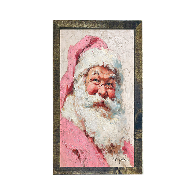 Portrait of Santa Claus - Vertical Frame