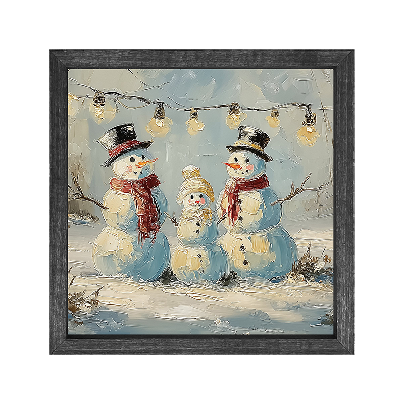 Three Snowmen