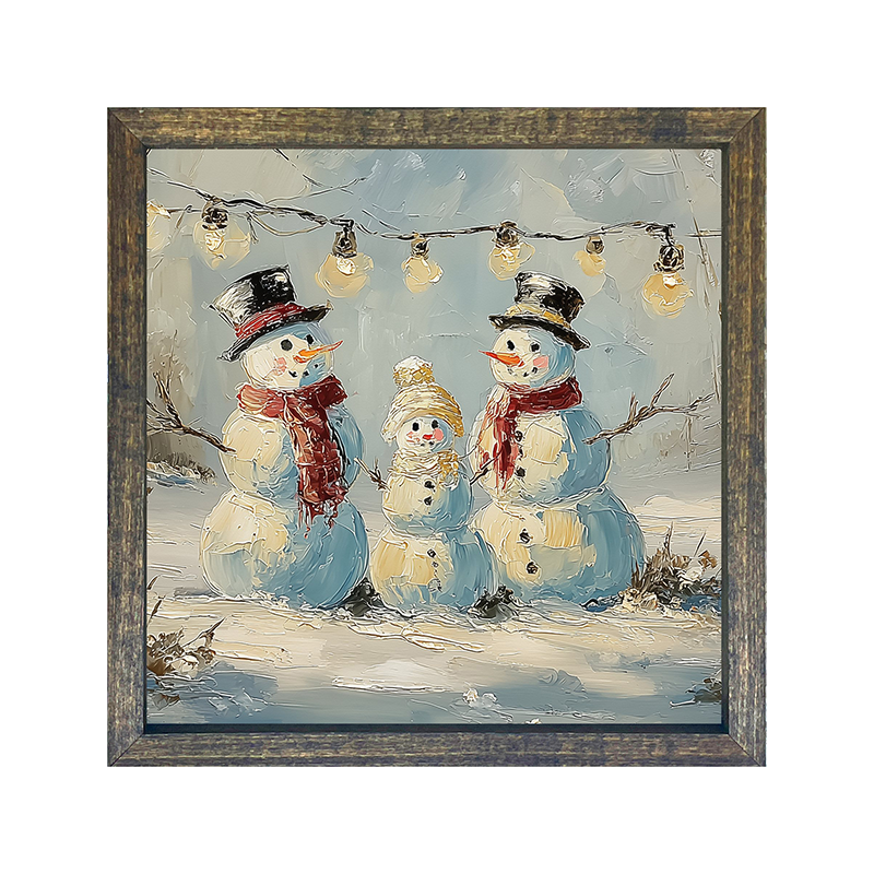 Three Snowmen