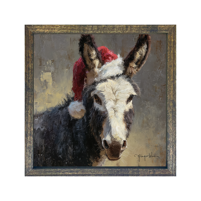 Santa Hat Donkey