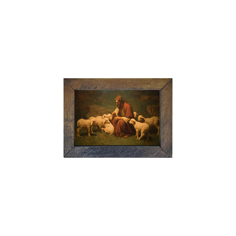 Tending to the Flock - Horizontal Frame