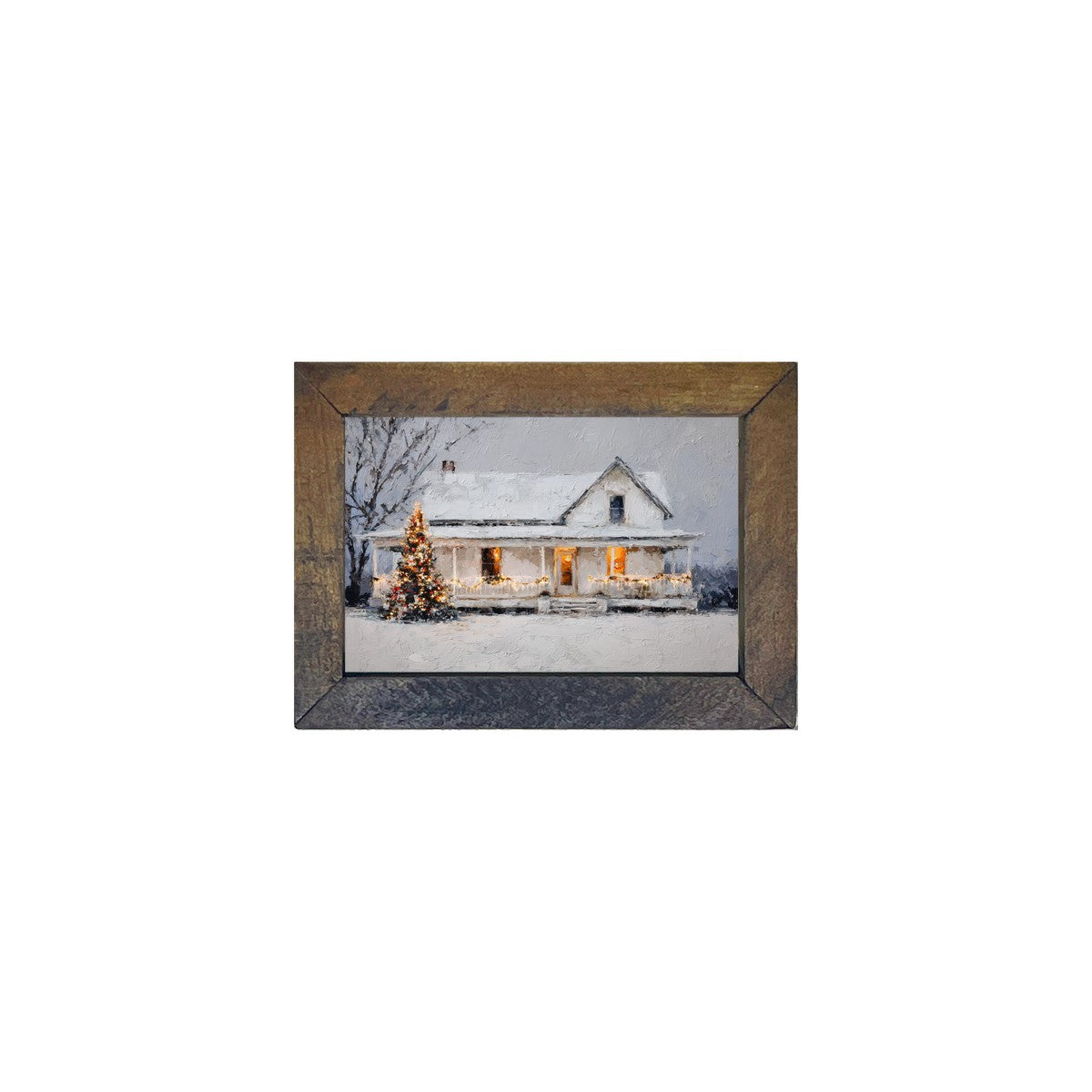 Christmas in the Country - Farmhouse - Horizontal Frame