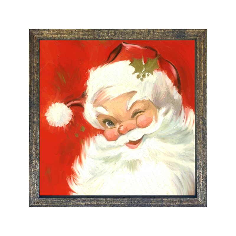 Wink santa